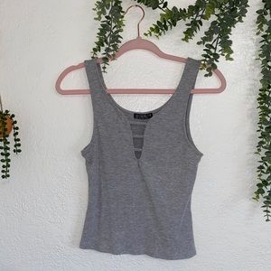 Cropped tank top